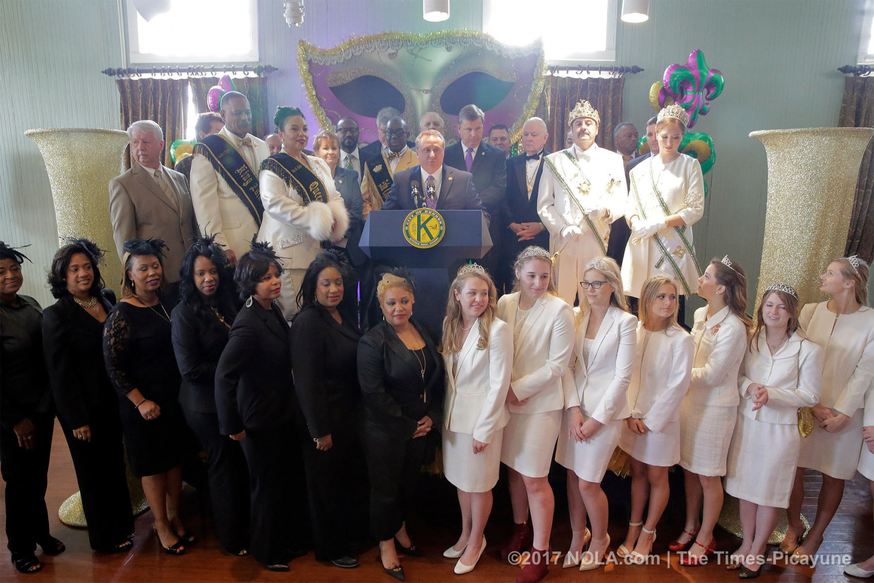 Mardi Gras photos: Zulu, Argus meet in Rivertown